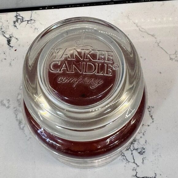 Vtg YANKEE CANDLE BLACK BAND WHITE LABEL HOUSEWARMER CANDLE Cinnamon Stick 14.5 - Picture 6 of 16